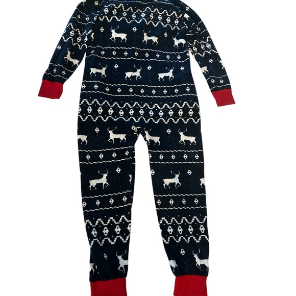 Tipsy Elves Adult Pajama Onesie Male Size XL Full Zip Hooded - Picture 2 of 4